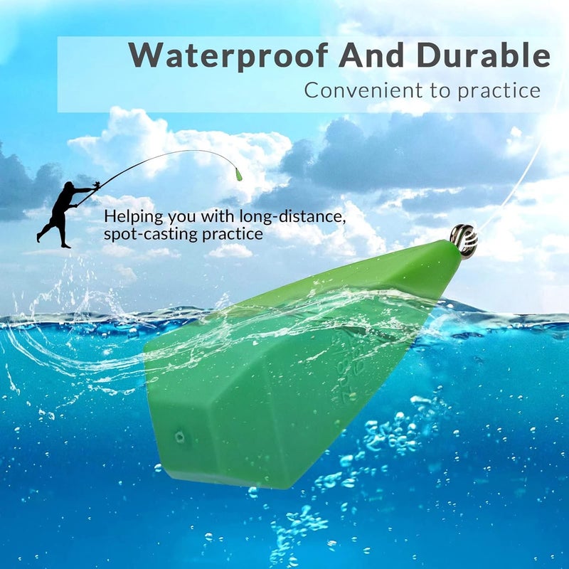 THKFISH 7PCS Mixed Sizes Fishing Practice Plugs - Weight Casting for Kids Improving Casting Skill - Image 4